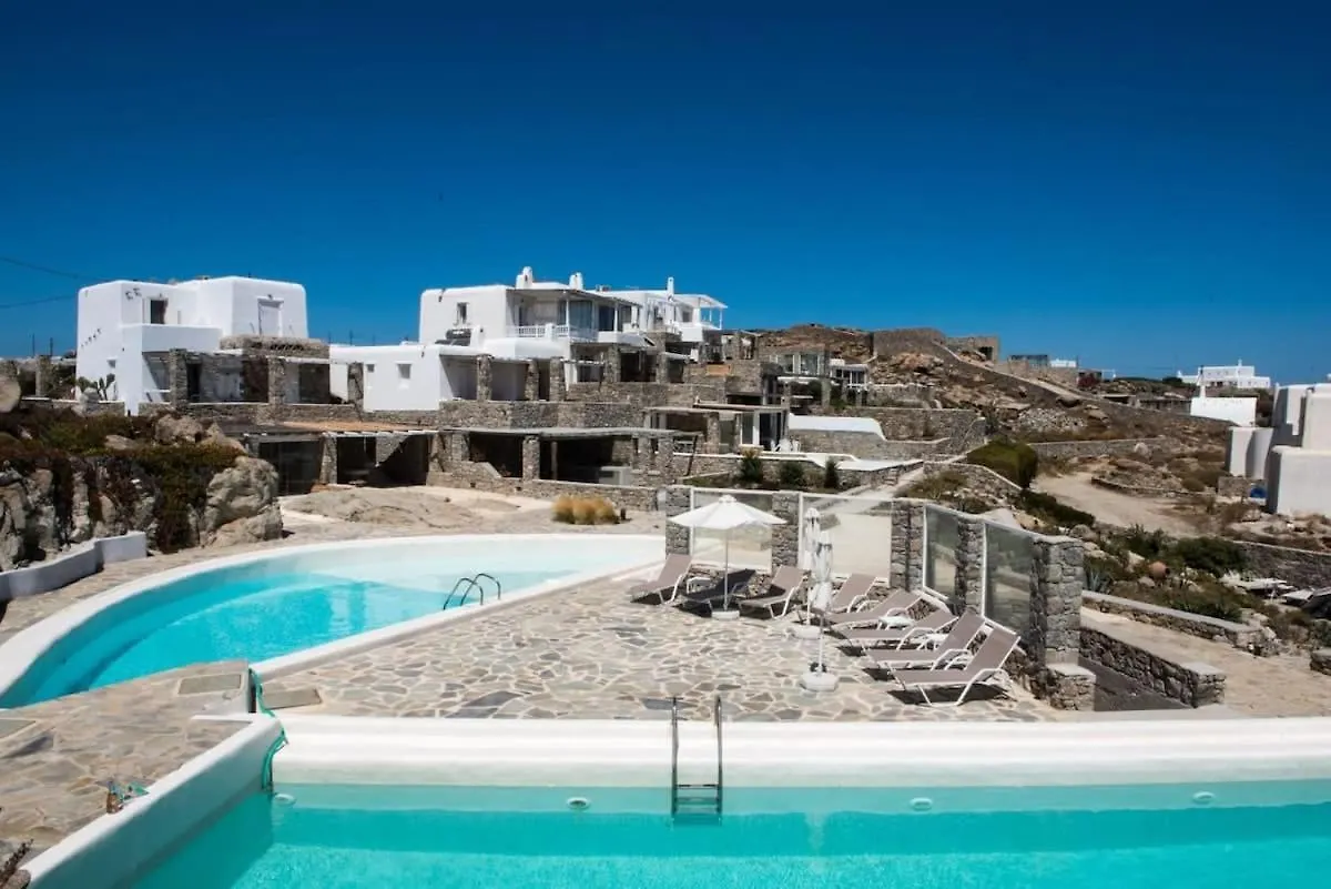 Gorgeous Villa W Ocean Views And Shared Pools Ornos  Greece