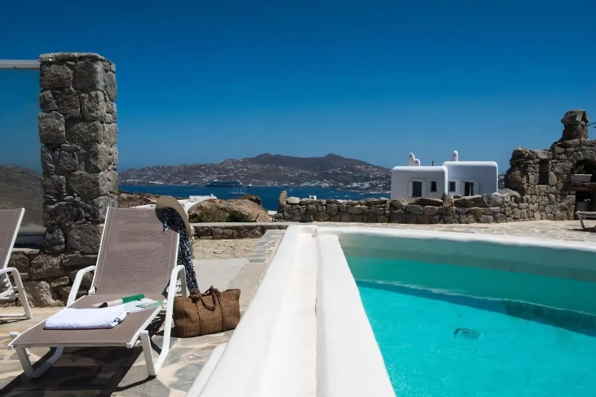 Gorgeous Villa W Ocean Views And Shared Pools Ornos  Ornos (Mykonos)